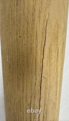 Vtg 1970s Bob Allietta Game Used Louisville Slugger 125 Baseball Bat 34 Angels