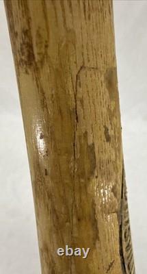 Vtg 1970s Bob Allietta Game Used Louisville Slugger 125 Baseball Bat 34 Angels