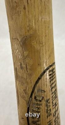 Vtg 1970s Bob Allietta Game Used Louisville Slugger 125 Baseball Bat 34 Angels