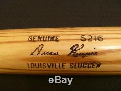 Vtg 1974-79 Cleveland Indian Duane Kuiper Signed H&b 125 Model S216 Baseball Bat