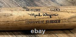 Vtg 1976-79 Mark Wagner Louisville Slugger Game Used Baseball Bat Detroit Tigers
