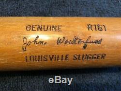 Vtg 1977-79 John Wockenfuss Game Used Louisville Slugger Baseball Bat Detroit