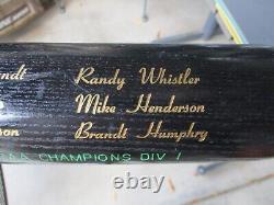 Vtg 1977 Arizona State University Sun Devils National Championship Baseball Bat