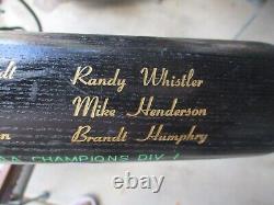 Vtg 1977 Arizona State University Sun Devils National Championship Baseball Bat