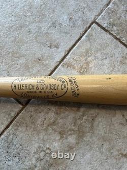 Vtg 1980's Hal McRae Genuine R43 Louisville Slugger Baseball Bat KC Royals NR