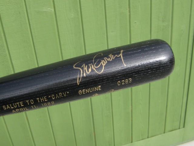 Vtg 1988 Steve Garvey Louisville Slugger Autographed Commemorative Baseball Bat
