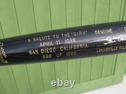 Vtg 1988 Steve Garvey Louisville Slugger Autographed Commemorative Baseball Bat