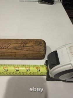 Vtg 30s-40s H&B Marathon 4028 Baseball Bat MISPRINT ERROR Shecial & 2 Balls
