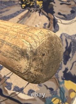 Vtg 30s-40s H&B Marathon 4028 Baseball Bat MISPRINT ERROR Shecial & 2 Balls