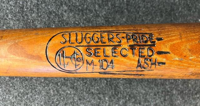 Vtg 30s 40s Hoge Lumber Co Sluggers Pride M-104 Baseball Bat 35 Knoxville Oh