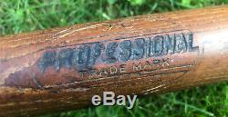 Vtg 30s Winchester Repeating Arms Professional Baseball Bat 33 Factory Restamp