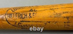 Vtg 40s 50s Hillerich Bradsby Enos Slaughter 40 Wood Baseball Bat 35 32oz 8A