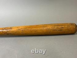 Vtg 40s 50s Hillerich Bradsby Enos Slaughter 40 Wood Baseball Bat 35 32oz 8A