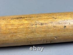 Vtg 40s HAGOROMO ALL BAMBOO Shimizu Japan Wood Baseball Bat 33 32oz Pro Model