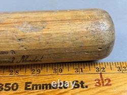 Vtg 40s HAGOROMO ALL BAMBOO Shimizu Japan Wood Baseball Bat 33 32oz Pro Model