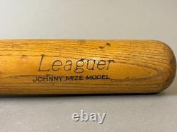 Vtg 40s Johnny Mize Model 38 MacGregor Goldsmith Wood Baseball Bat 35 29oz 4A