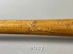 Vtg 40s Johnny Mize Model 38 MacGregor Goldsmith Wood Baseball Bat 35 29oz 4A