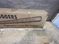 Vtg 50s Louisville Slugger Hillerich Bradsby Cardboard Baseball Bat Shipping Box