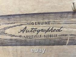 Vtg 50s Louisville Slugger Hillerich Bradsby Cardboard Baseball Bat Shipping Box