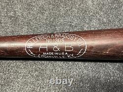 Vtg 50s Ted Williams Hillerich & Bradsby Safe Hit Model 130S Baseball Bat 33 EX