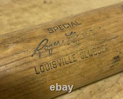 Vtg 60s 70s Roger Maris Hillerich Bradsby 125s Wood 34 Baseball Bat Hof Special