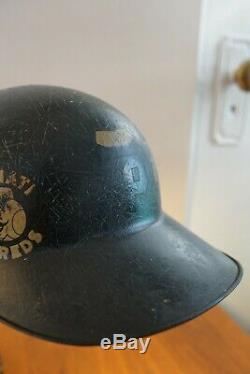Vtg 60s American Baseball Cap Batting Helmet Fiberglass Lamp Pittsburgh Pirates