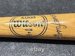 Vtg 60s Hank Aaron Wilson Baseball Bat Autographed Willie Stargell Buck Leonard