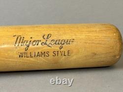 Vtg 60s TED WILLIAMS STYLE REVELATION CC1435 Wood Baseball Bat 36 32oz HOF 6C