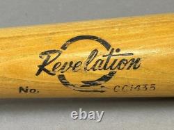 Vtg 60s TED WILLIAMS STYLE REVELATION CC1435 Wood Baseball Bat 36 32oz HOF 6C