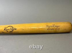 Vtg 60s TED WILLIAMS STYLE REVELATION CC1435 Wood Baseball Bat 36 32oz HOF 6C