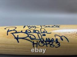 Vtg 70s BROOKS ROBINSON Adirondack Personal Model 34 Baseball Bat SIGNED HOF83 Vtg 70s BROOKS ROBINSON Adirondack Personal Model 34 Baseball Bat SIGNED HOF83