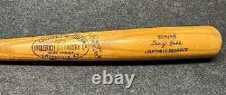 Vtg 70s George Kell Louisville Slugger Pro Stock Index Baseball Bat 34 Detroit