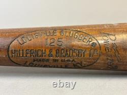 Vtg 80s 90s HAROLD HAL MCRAE P89 Game Used H&B 125 Wood Baseball Bat 34 30oz 9G