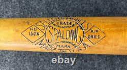 Vtg Antique 1926-38 Spalding Select Models NO. 150N Wood Baseball Bat 34 Vtg Antique 1926-38 Spalding Select Models NO. 150N Wood Baseball Bat 34