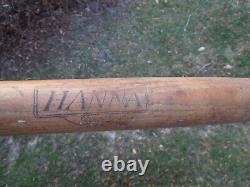 Vtg Athens Georgia Hanna Wood Pony League RUTH STYLE Baseball Bat 33