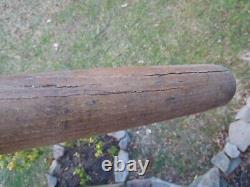 Vtg Athens Georgia Hanna Wood Pony League RUTH STYLE Baseball Bat 33