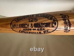 Vtg Autograph/Signed Tony Taylor H&B Louisville Slugger 1970's Baseball Bat 35