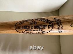 Vtg Autograph/Signed Tony Taylor H&B Louisville Slugger 1970's Baseball Bat 35