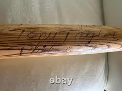 Vtg Autograph/Signed Tony Taylor H&B Louisville Slugger 1970's Baseball Bat 35