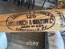 Vtg Autograph/Signed Tony Taylor H&B Louisville Slugger 1970's Baseball Bat 35