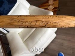 Vtg Autograph/Signed Tony Taylor H&B Louisville Slugger 1970's Baseball Bat 35