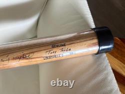 Vtg Autograph/Signed Tony Taylor H&B Louisville Slugger 1970's Baseball Bat 35