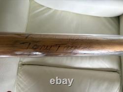 Vtg Autograph/Signed Tony Taylor H&B Louisville Slugger 1970's Baseball Bat 35