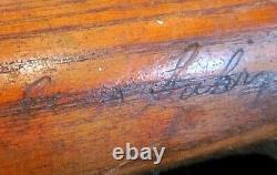 Vtg Baseball Bat 1935 Spalding Resilite Autograph Model Gus Suhr No. 200 36