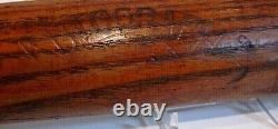 Vtg Baseball Bat 1935 Spalding Resilite Autograph Model Gus Suhr No. 200 36