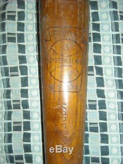 Vtg C. Prouty & Co Keystone League Eldred, Pa Model 45 Baseball Bat Antique