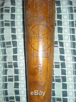 Vtg C. Prouty & Co Keystone League Eldred, Pa Model 45 Baseball Bat Antique