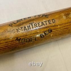 Vtg Derby Made Wood Baseball Bat Player GEG NO. 200 36 Vermont Montan Treated