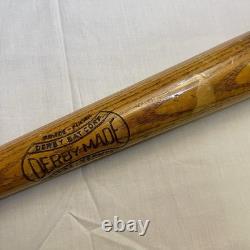 Vtg Derby Made Wood Baseball Bat Player GEG NO. 200 36 Vermont Montan Treated