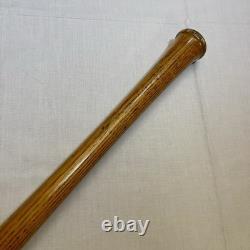 Vtg Derby Made Wood Baseball Bat Player GEG NO. 200 36 Vermont Montan Treated